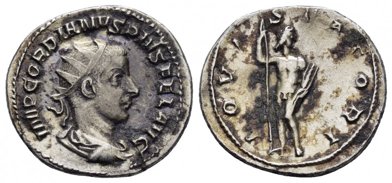 GORDIAN III.(238-244).Rome.Antoninianus. 

Obv : IMP GORDIANVS PIVS FEL AVG.
Rad...