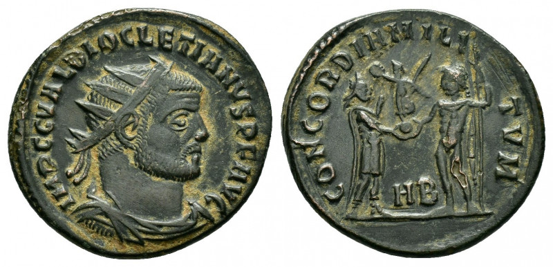 DIOCLETIAN.(284-305).Heraclea.Follis.

Obv : IMP C C VAL DIOCLETIANVS P F AVG.
R...