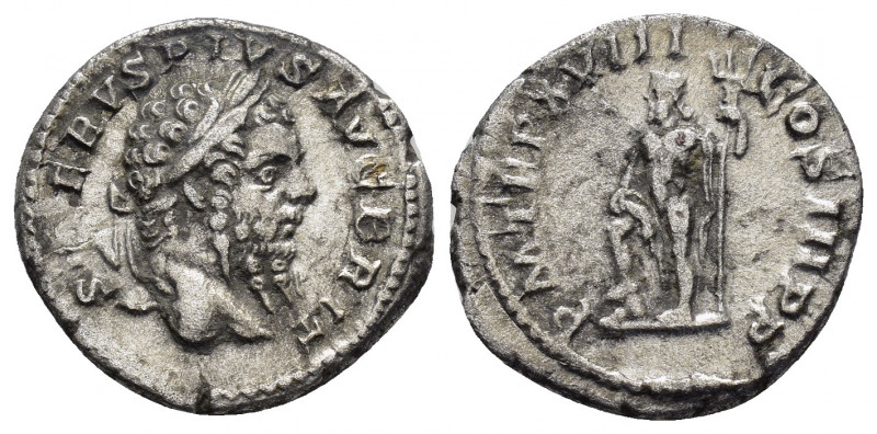 SEPTIMIUS SEVERUS (193-211).Rome.Denarius. 

Obv : SEVERVS PIVS AVG BRIT.
Laurea...