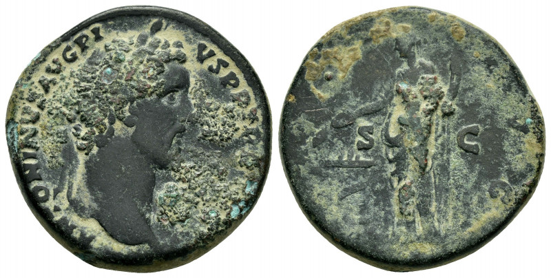 ANTONINUS PIUS.(138-161).Rome.Double Sestertius.

Obv : ANTONINVS AVG PIVS P P T...