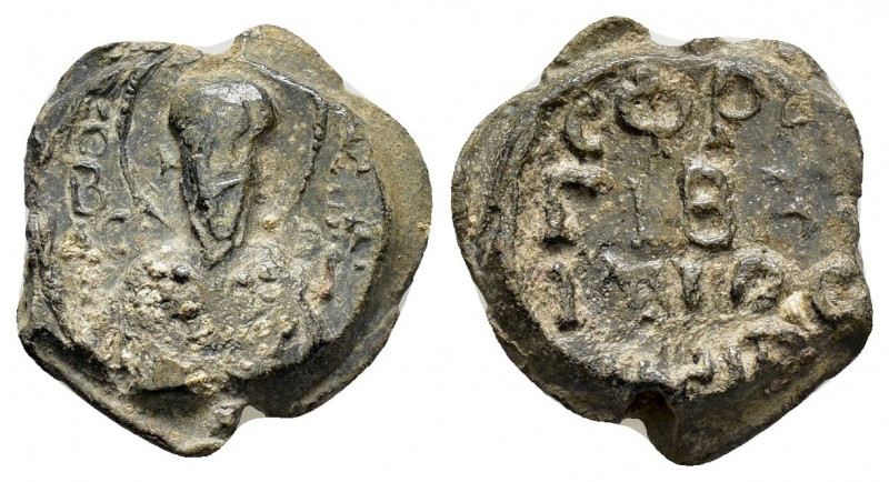 BYZANTINE LEAD SEAL.(Circa 11 th Century).Pb.

Condition : Very fine.

Weight : ...