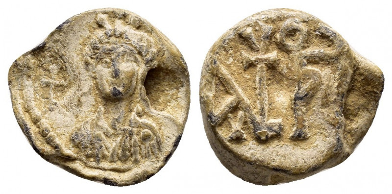 BYZANTINE LEAD SEAL.(Circa 11 th Century).Pb.

Condition : Very fine.

Weight : ...