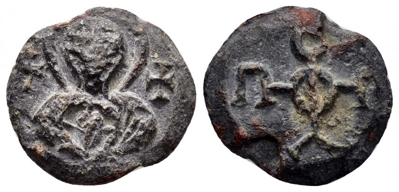 BYZANTINE LEAD SEAL.(Circa 11 th Century).Pb.

Condition : Very fine.

Weight : ...