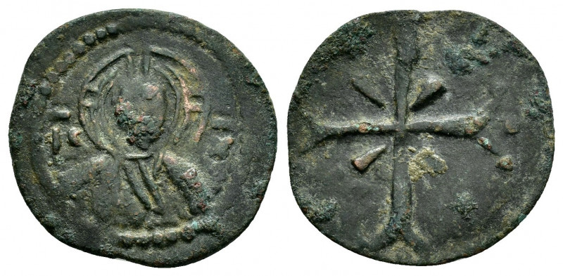 CRUSADERS.Counts of Edessa.BaldwinII(/).(1100-1118).Fals.

Obv : Draped and nimb...