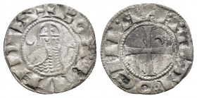 CRUSADERS.Antioch.Bohemund III.(1162-1201).BI Denier.

Obv : +BOAMVNDVS.
Profile bust with crescent left and star right.

Rev : +ANTIOCHIA.
Small cros...