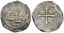 SPAIN. Philip III.(1598-1621).Sevilla.Cob.

Weight : 13.6 gr
Diameter : 30 mm