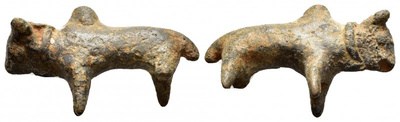 ROMAN BULL STATUETTE.(1st-2nd century).Ae.

Condition : Nice green patina.Good...