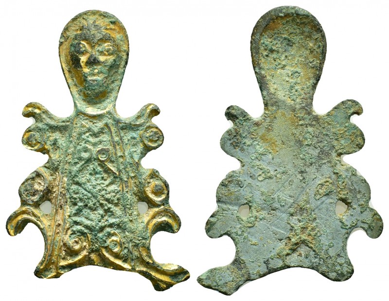 ROMAN BRONZE PENDANT.(Circa 3th century).Ae.

Condition : Very nice green pati...