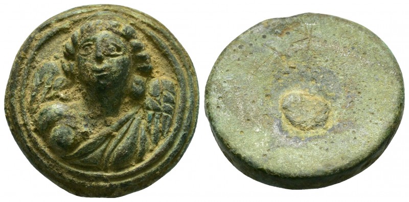 ANCIENT ROMAN BRONZE APLIQUE.(1st-2nd century).Ae.

Condition : Nice green pat...