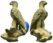ANCIENT ROMAN BRONZE EAGLE STATUETTE.(1st-2nd century).Ae.

Condition : Nice green patina.Good very Fine.

Weight : 47.1 gr
Diameter : 45 mm