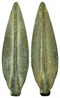 ANCIENT ROMAN BRONZE ARROW HEADS.(Circa 2 th Century). Ae.

Condition : Nice green patina.Good very Fine.

Weight : 5.2 gr
Diameter : 49 mm