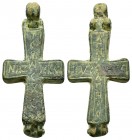 BYZANTINE EMPIRE.Cross.(Circa 9th-12th Century).Ae.

Condition : Very nice green patina.Good very Fine.

Weight : 21.2 gr
Diameter : 54 mm