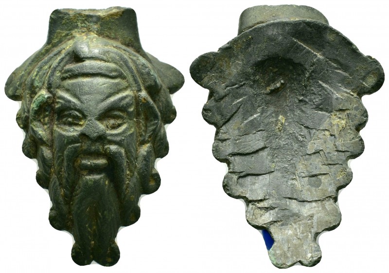ANCIENT ROMAN BRONZE APLIQUE.(1st-2nd century).Ae.

Condition : Nice green pat...