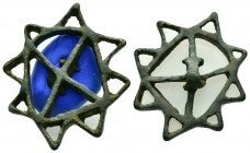 BYZANTINE EMPIRE.BREAD STAMP.(8th-10th century).Ae.

Condition : Nice green patina.Good very Fine.

Weight : 19.8 gr
Diameter : 47 mm