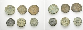 6 ANCIENT COINS.SOLD AS SEEN. NO RETURN.