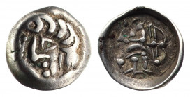 Ancient World Soghd Samarqand Obol 4th - 5th Century AD
Type Bust / Archer; Silver 0.32g