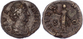 Roman Empire Rome Æ Sestertius 146 - 161 AD Faustina I
RIC 1102; Bronze 21.18 g.,Obv.: DIVA - FAVSTINA, draped bust r., hair coiled on top of head, R...