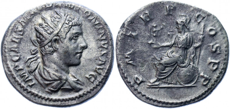 Roman Empire Elagabal AR Antoninianus 218 AD
RIC 1; RSC 125; Silver 4.72 g.; El...