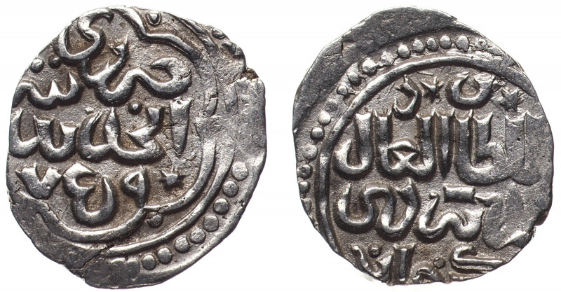 Golden Horde Birdi Beg Dang AH 759 Sarai al-Jadida
Sagdeeva# 277; Silver 1.49g