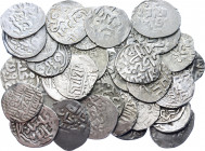 Golden Horde Lot of 50 Coins of AR Dang 1207 - 1483
Silver; Total Weight 48.39 g.; 50 x AR Dang.