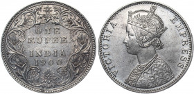 British India 1 Rupee 1900
KM# 492; Silver 11.70g; XF/AUNC