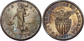 Philippines 1 Peso 1907 S
KM# 172; Silver; U.S. Administration; XF+