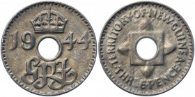 Papua New Guinea 3 Pence 1944
KM# 10; Copper-Nickel 1.34 g.; Australian Territory Standart Coinage; AUNC