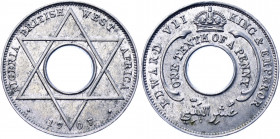 British West Africa Nigeria 1/10 Penny 1907
KM# 27; Aluminium; Edward VII; UNC