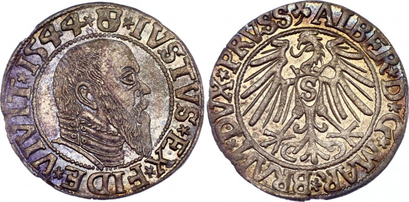 German States Prussia 1 Groschen 1544 Königsberg
Kopicki# 3787, Slg. Marienburg...