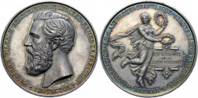 Germany - Empire Brandenburg-Prussia Silver Medal "International Agricultural Exhibition in Bremen" 1874
Marienburg 6520; Silver 49.43 g., 44 mm; by ...