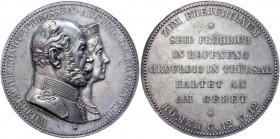 Germany - Empire Brandenburg-Prussia Silver Medal "Golden Wedding Anniversary of Wilhelm II & Augusta Victoria" 1879 (ND)
Sommer K 88; Silver 50.81 g...