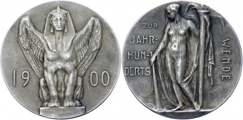 Germany - Empire Silver Medal "At the Turn of the Century" 1900
Heidemann 855; ...