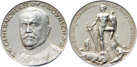 Germany - Empire Silver Medal "Generaloberst Martin Wilhelm Remus von Woyrsch" 1915 (ND)
Zetzmann 2109; Silver 18.19 g., 33 mm; by O. Hoppe & L. C. L...