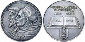 Germany - Weimar Republic Silver Medal "400th Anniversary of the Augsburg Confession" 1930
Arnold 244; Silver 21.71 g., 35 mm; by F. Hörnlein; Obv: P...