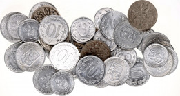 Czechoslovakia Lot of 40 Coins 1921 - 1971
22 x 10 Haleru 1961 - 1971, 13 x 3 Haleru 1953-1963, 5 x 50 Haleru 1921 - 1922; Various Conditions