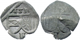 Austria Oberösterreich Einseitiger Pfennig 1536 Linz
Hippmann 190J; Silver 0,26g.; Ferdinand I; VF+