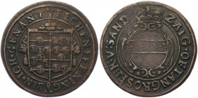 Austria Tirol 1 Rechenpfennig 1612 - 1618 (ND)
Prokisch A1/6/1; Copper 24.65 g.; Erzherzog Maximilians III (1612-1618); Obv: RECHENPFENNING BIN ICH G...