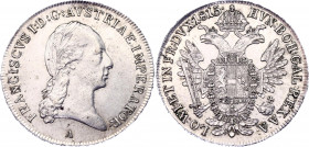 Austria 1/2 Taler 1815 A
KM# 2152; Silver, AUNC with full mint luster.