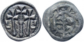 Hungary Denar 1114 - 1131 (ND)
Husz.47; Silver 0,24g.; Stephan II; XF