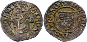Hungary AR Denar 1542 KB
Silver 0.46 g.; Ferdinand I; Mint: Kremnitz; XF-AUNC