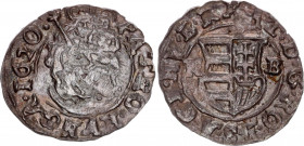 Hungary 1 Denar 1620 KB
KM# 40.1; Silver; Matthias II; XF