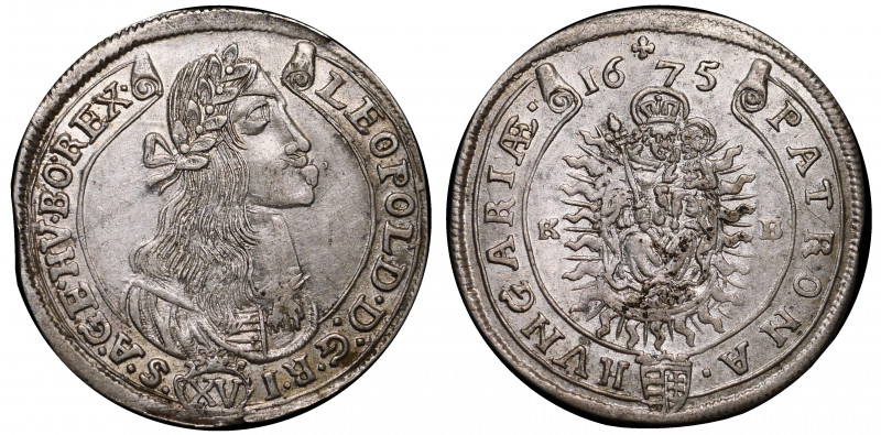 Hungary 15 Krajczar 1775 KB
KM# 175; Silver 6.54g 30mm; AUNC