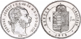 Hungary 1 Forint 1879 KB
KM# 453; Franz Joseph I; Silver, UNC, mint luster.
