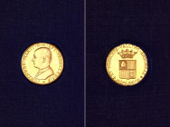 Andorra 1 Sobirana 1978
Fr# 2; Gold (.917) 8 g., 22 mm.; Mintage 1.745 pcs; UNC with full mint luster