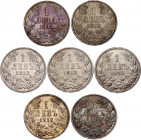 Bulgaria 7 x 1 Lev 1913
KM# 31; Silver; Ferdinand I; Top lot XF+/UNC with beautiful toning