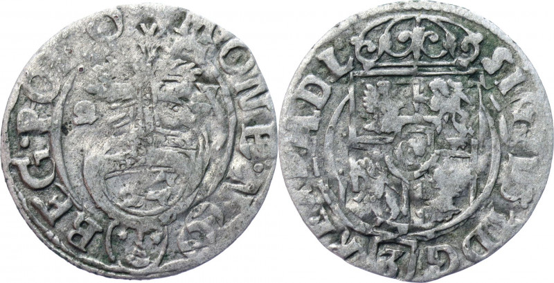 Poland Półtorak 1627 Sigismund III Vasa
KM# 41; Kopicki# 876; Silver 0.93 g.; S...