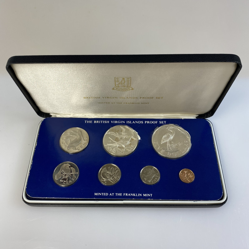 British Virgin Islands Official Annual Proof Coin Set 1980
KM# PS10; Proof; Wit...