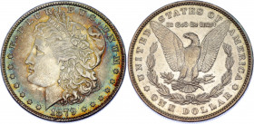 United States 1 Dollar 1879
KM# 110; Silver; "Morgan Dollar"; XF+ wth beautiful toning
