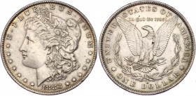 United States 1 Dollar 1883 O
KM# 110; Silver (0.900) 26.73g., 30.6mm; "Morgan Dollar"; UNC-