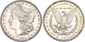 United States 1 Dollar 1884
KM# 110; Silver; "Morgan Dollar"; AUNC